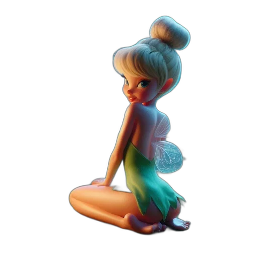 dress, hair, concept art, 3d render, cartoon, fantasy art, underwater, pastel transparent PNG cut-out