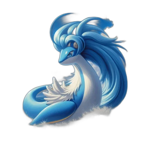dragon, staff, creature, animal, fantasy art, concept art, pixel art, watercolor transparent PNG cut-out