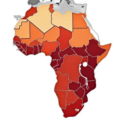 map, showing, number, people transparent PNG cut-out