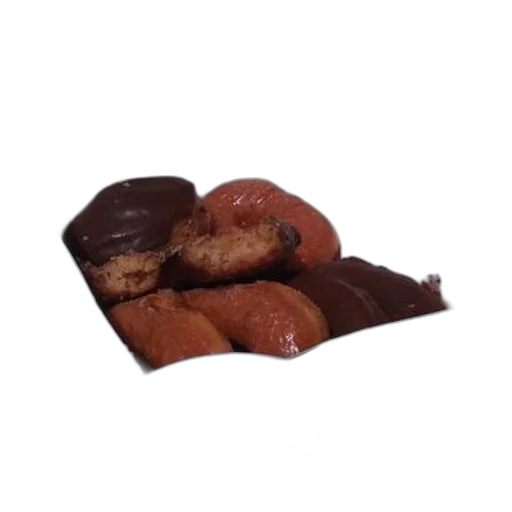 food, 3d render, photorealistic, earth tones, box, donuts, chocolate, frosting transparent PNG cut-out