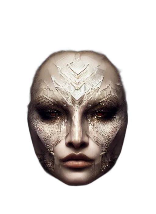 mask, face, jewelry, crown transparent PNG cut-out