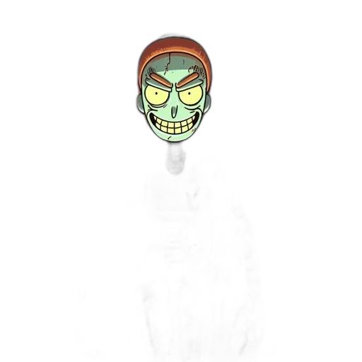 mask, face, creature, staff, concept art, 3d render, pixel art, cartoon transparent PNG cut-out