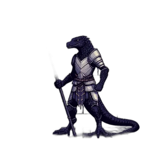 dragon, animal, creature, staff, fantasy art, concept art, pixel art, 3d render transparent PNG cut-out