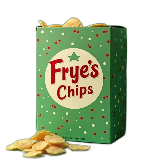 food, 3d render, close-up, view, green, box, pattern, red transparent PNG cut-out