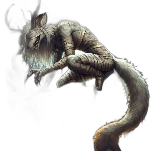 creature, dragon, animal, staff, concept art, fantasy art, pixel art, watercolor transparent PNG cut-out
