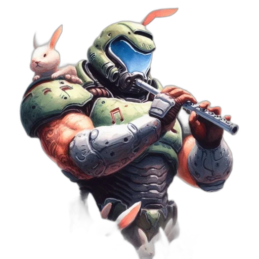 robot, weapon, animal, creature, concept art, pixel art, watercolor, fantasy art transparent PNG cut-out