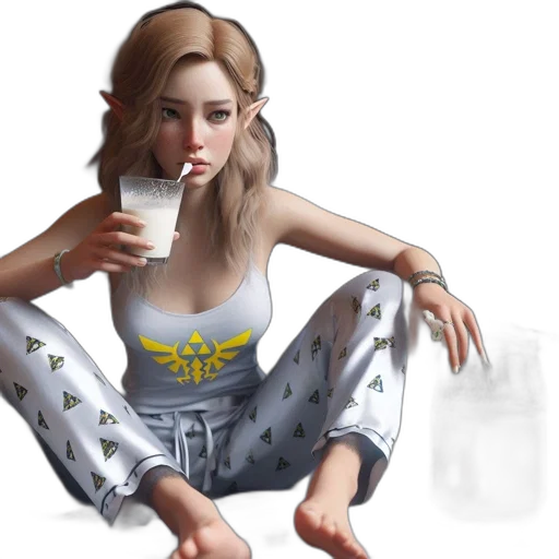dress, concept art, fantasy art, photorealistic, pixel art, animated, female, character transparent PNG cut-out