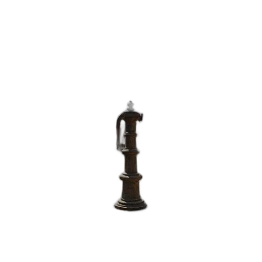 staff, bottle, furniture, jewelry, 3d render, photorealistic, dilapidated, area transparent PNG cut-out
