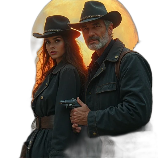hat, jacket, concept art, photorealistic transparent PNG cut-out