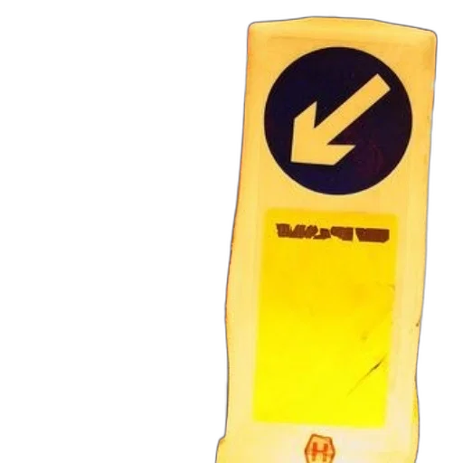 bottle, weapon, staff, hair, 3d render, golden, traffic, sign transparent PNG cut-out