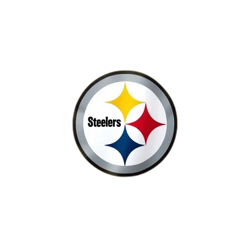 staff, yellow, white, flag, stylized, pittsburgh, steelers, logo transparent PNG cut-out