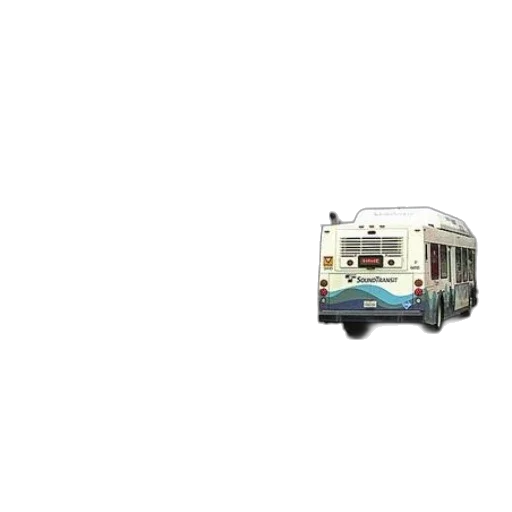 car, pixel art, 3d render, sound, transit, bus, driving, under transparent PNG cut-out