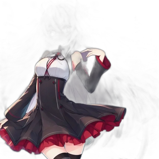 dress, mask, weapon, crown, anime, concept art, pixel art, 3d render transparent PNG cut-out
