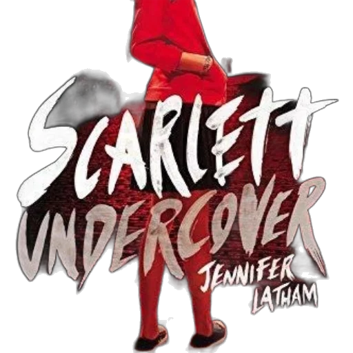 cover, scarlett, undercover, jennifer, latham, features, person, red transparent PNG cut-out