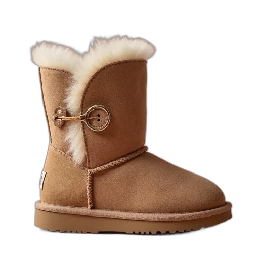 shoes, ugg, kids, bailey transparent PNG cut-out