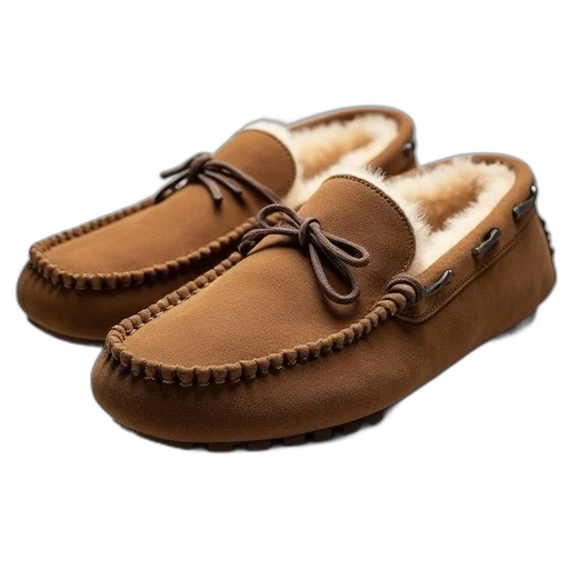 shoes, men, ugg, australia, brown, shearly, slipper, slippers transparent PNG cut-out