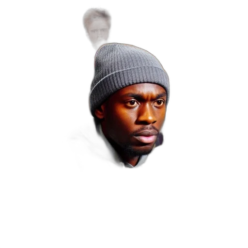 hat, face, jacket, mask, photorealistic, 3d render, pixel art, cartoon transparent PNG cut-out
