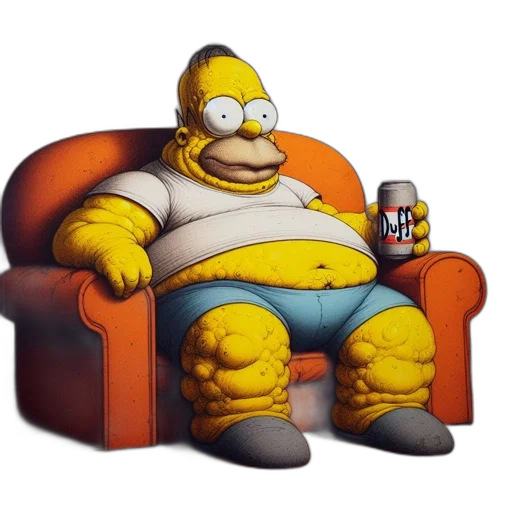 food, robot, furniture, jacket, photorealistic, concept art, 3d render, oil painting transparent PNG cut-out