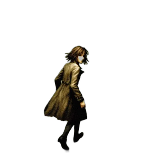 jacket, staff, umbrella, dress, concept art, pixel art, photorealistic, comic book art transparent PNG cut-out