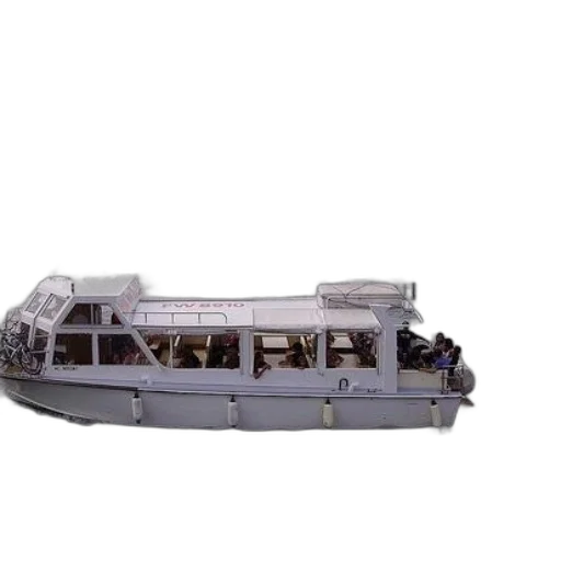 3d render, concept art, group, people, white, boat, water, other transparent PNG cut-out