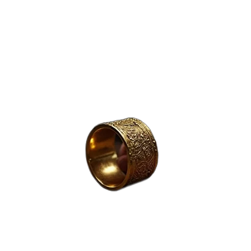 jewelry, crown, furniture, 3d render, goldsmith, works, ring, his transparent PNG cut-out