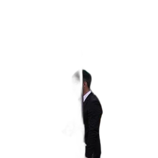 staff, jacket, robot, face, 3d render, photorealistic, concept art, pixel art transparent PNG cut-out