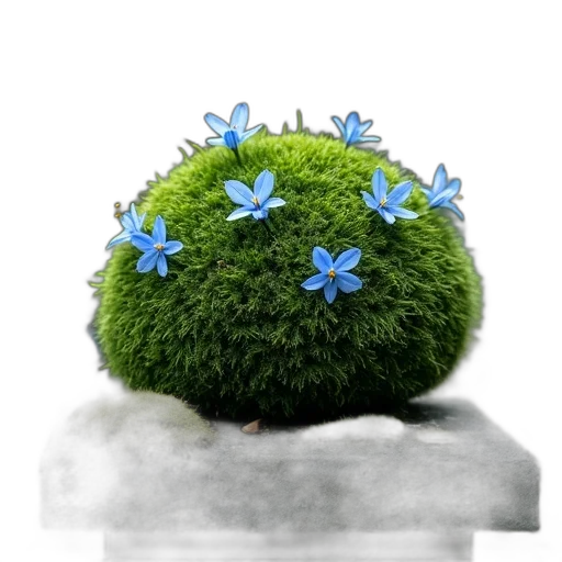 crown, flower, hat, tree, 3d render, photorealistic, concept art, fantasy art transparent PNG cut-out