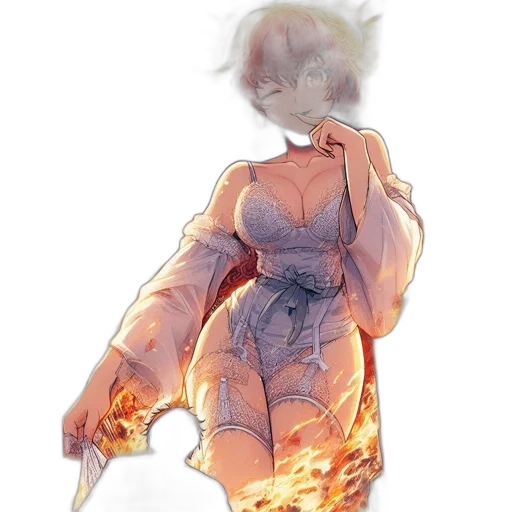 dress, weapon, jacket, staff, concept art, watercolor, fantasy art, anime transparent PNG cut-out