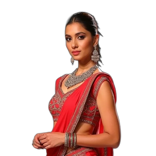 jewelry, dress, staff, photorealistic transparent PNG cut-out