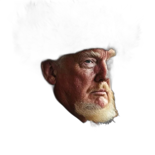 hat, face, crown, staff, photorealistic, concept art, pixel art, fantasy art transparent PNG cut-out