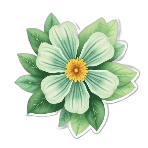 flower, crown, jewelry, watercolor transparent PNG cut-out