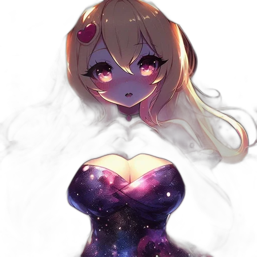 dress, robot, crown, creature, anime, pixel art, fantasy art, concept art transparent PNG cut-out