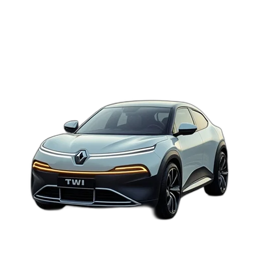 car, concept art, photorealistic, 3d render transparent PNG cut-out
