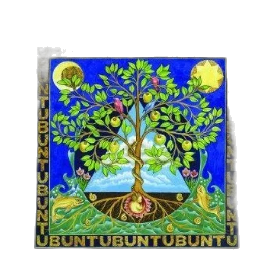 tree, forest, image, features, colorful, illustration, word, ubuntu transparent PNG cut-out