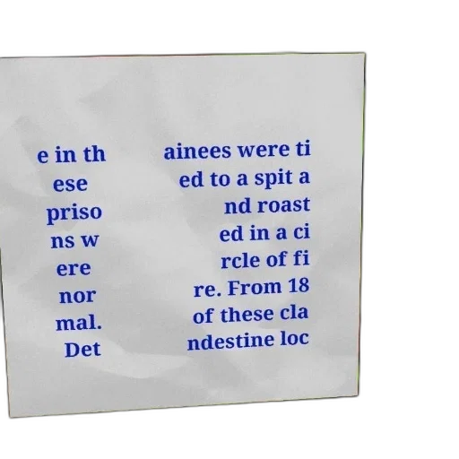 food, text, image, reads, detainees, tied, spit, roasted transparent PNG cut-out