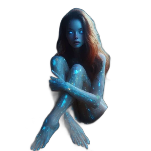 creature, dress, robot, jewelry, concept art, fantasy art, pixel art, photorealistic transparent PNG cut-out