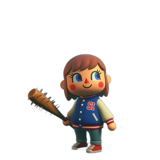 staff, jacket, weapon, sword, 3d render, concept art, pixel art, animated transparent PNG cut-out