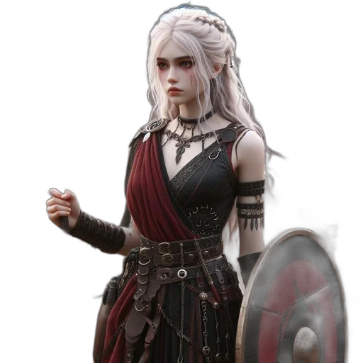 sword, dragon, dress, staff, fantasy art, concept art, pixel art, comic book art transparent PNG cut-out