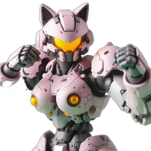 robot, weapon, 3d render, concept art, image, presents, unique, robotic transparent PNG cut-out