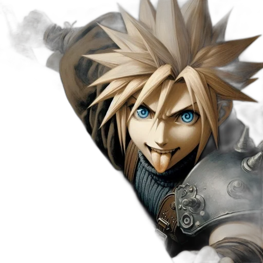 face, dragon, concept art, fantasy art, 3d render, photorealistic, character, blonde transparent PNG cut-out
