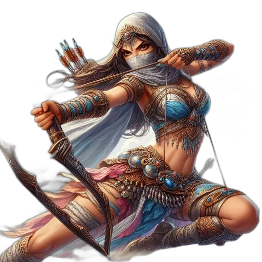 sword, weapon, jewelry, fantasy art, concept art, comic book art, pixel art, female transparent PNG cut-out