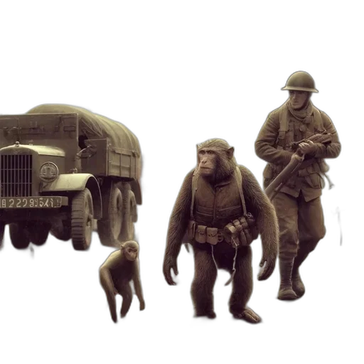 car, animal, creature, weapon, concept art, 3d render, photorealistic, fantasy art transparent PNG cut-out