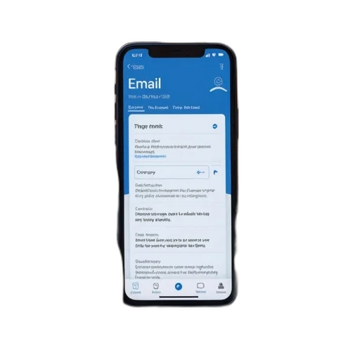 email, app, screen, image, page, right transparent PNG cut-out