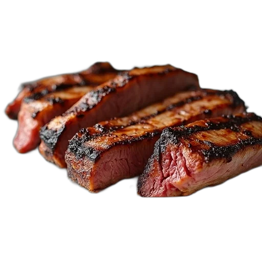food, animal, photorealistic, 3d render, plate, meat, visible, grill transparent PNG cut-out