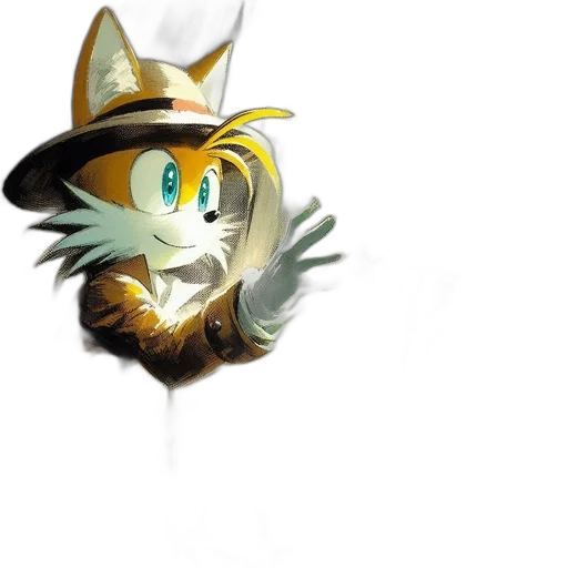 hat, staff, animal, creature, concept art, pixel art, fantasy art, cartoon transparent PNG cut-out