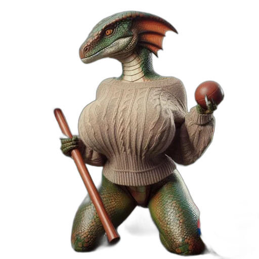 creature, dragon, staff, robot, 3d render, concept art, fantasy art, dragon-like transparent PNG cut-out