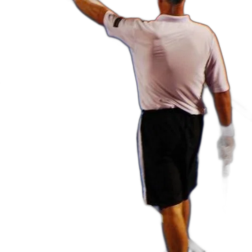 staff, weapon, 3d render, photorealistic, concept art, tennis, player, white transparent PNG cut-out