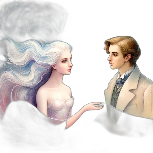 fantasy art, concept art, watercolor, pixel art, fog, fire, underwater, snow transparent PNG cut-out