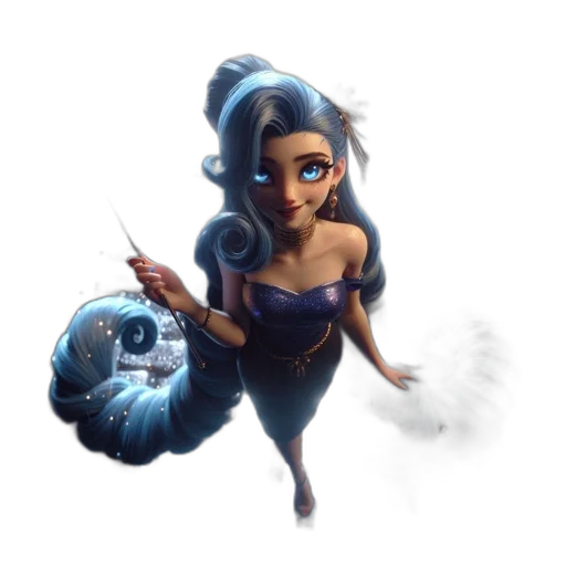 staff, creature, fantasy art, concept art, pixel art, 3d render, underwater, outer space transparent PNG cut-out