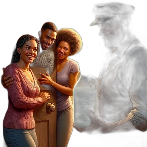 concept art, photorealistic, oil painting, 3d render, fire, fog, earth tones, group transparent PNG cut-out